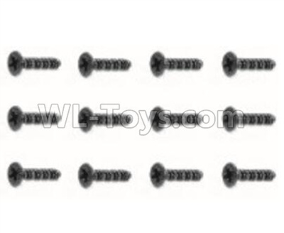 HaiBoXing HBX 18858 Screws Countersunk Self Tapping Screw(12pcs)-BHO2.3X10mm Parts
