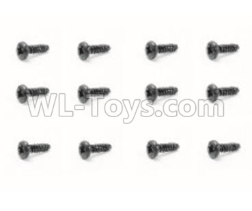 HaiBoXing HBX 18858 Screws Pan Head Self Tapping Screw(12PCS)-PMHO1.7x21mm Parts