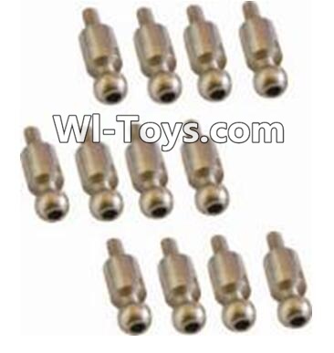 HaiBoXing 2098B Spare Parts-07 24956 3.8 Ball head Stud(12pcs)-3.8x12.9mm,,HBX 2198B Car Parts,HaiBoXing 1:24 2198B RC Truck Spare parts Accessories,HBX 1/24 2198B 4WD High Speed Buggy Parts