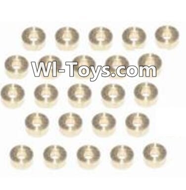 HaiBoXing 2098B Spare Parts-23 24973 Brass Bushes-3x6x2.5mm(8pcs) & 3x7x3mm(8pcs) & D-φ4x8x3mm(8pcs),,HBX 2198B Car Parts,HaiBoXing 1:24 2198B RC Truck Spare parts Accessories,HBX 1/24 2198B 4WD High Speed Buggy Parts