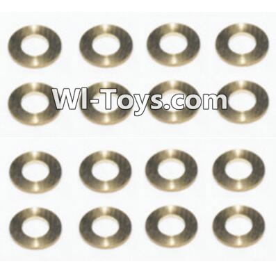 HaiBoXing 2098B Spare Parts-24 24974 Shims(16pcs)-3.1x6x0.5mm,,HBX 2198B Car Parts,HaiBoXing 1:24 2198B RC Truck Spare parts Accessories,HBX 1/24 2198B 4WD High Speed Buggy Parts