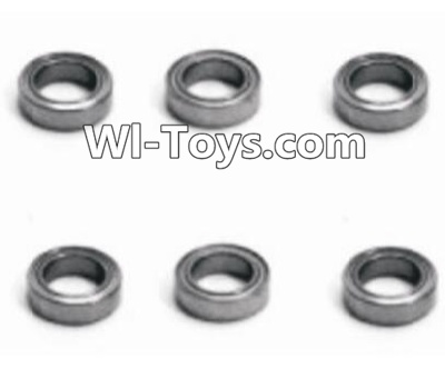 HaiBoXing 2098B Spare Parts-44 H032 Ball Bearings(6pcs)-4x7x2.5mm,,HBX 2198B Car Parts,HaiBoXing 1:24 2198B RC Truck Spare parts Accessories,HBX 1/24 2198B 4WD High Speed Buggy Parts