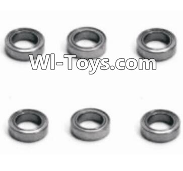 HaiBoXing 2098B Spare Parts-45 H128 Ball Bearings(6pcs)-3x6x2.5mm,,HBX 2198B Car Parts,HaiBoXing 1:24 2198B RC Truck Spare parts Accessories,HBX 1/24 2198B 4WD High Speed Buggy Parts