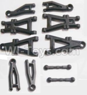 HBX 2118 Suspension Arms & Steering Links rod 25001,HaiBoxing HBX 2118 Defensor RC Car Parts 1/24