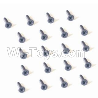 HBX 2118 Screw Countersunk Head Screw-2X5mm(20PCS) 25055,HaiBoxing HBX 2118 Defensor RC Car Parts 1/24