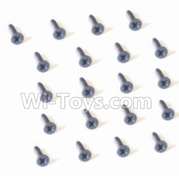 HBX 2118 Screw Countersunk Head Self Tapping Screw-2X6mm(20PCS) 25056,HaiBoxing HBX 2118 Defensor RC Car Parts 1/24