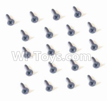 HBX 2118 Screw Countersunk Head Self Tapping Screw-2X9mm(20PCS) Parts25057-,HaiBoxing HBX 2118 Defensor RC Car Parts 1/24