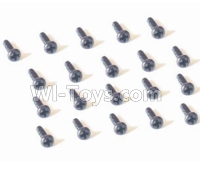 HBX 2118 Screw Pan Head Self Tapping Screw-2X5mm(20PCS) 25060,HaiBoxing HBX 2118 Defensor RC Car Parts 1/24