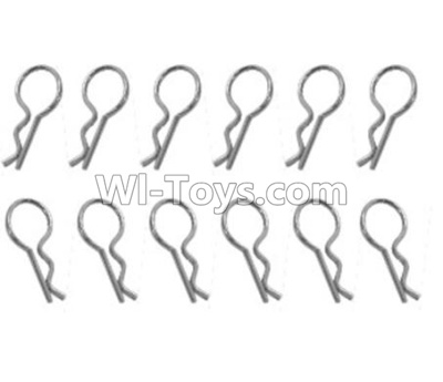 HBX 2128 Wildrider Body Clip AB- Small(12pcs) H021,HaiBoXing HBX 2128 RC Car Parts 1/24