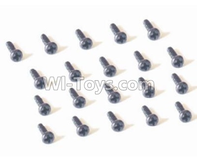 HBX 2128 Wildrider Screw Pan Head Self Tapping Screw-2X10mm(20PCS) 25051,HaiBoXing HBX 2128 RC Car Parts 1/24