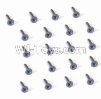 HBX 2128 Wildrider Screw Countersunk Head Screw-2X3mm(20PCS) 25054,HaiBoXing HBX 2128 RC Car Parts 1/24