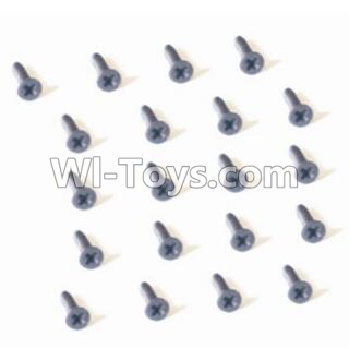 HBX 2128 Wildrider Screw Countersunk Head Screw-2X5mm(20PCS) 25055,HaiBoXing HBX 2128 RC Car Parts 1/24