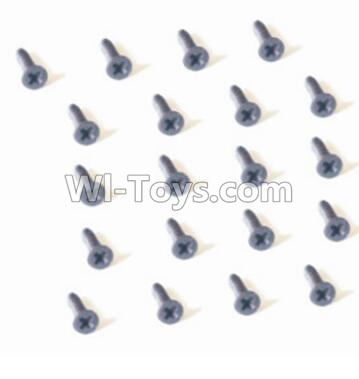 HBX 2128 Wildrider Screw Countersunk Head Self Tapping Screw-2X6mm(20PCS) 25056,HaiBoXing HBX 2128 RC Car Parts 1/24