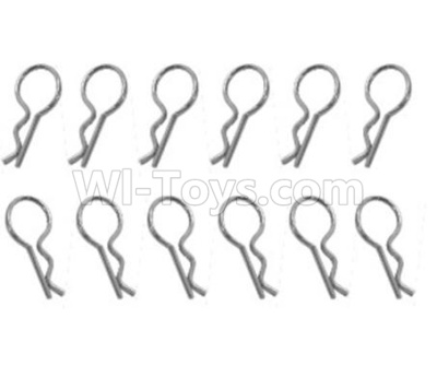 HBX 2138 Fire Runner Body Clip AB- Small(12pcs) H021,HaiBoXing HBX 2138 RC Car Parts 1/24