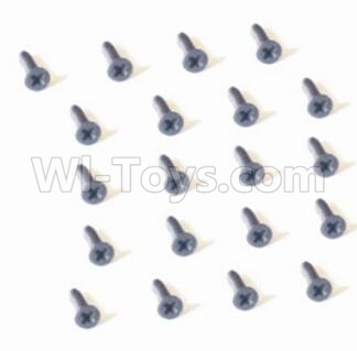 HBX 2138 Fire Runner Screw Countersunk Head Screw-2X3mm(20PCS) 25054,HaiBoXing HBX 2138 RC Car Parts 1/24