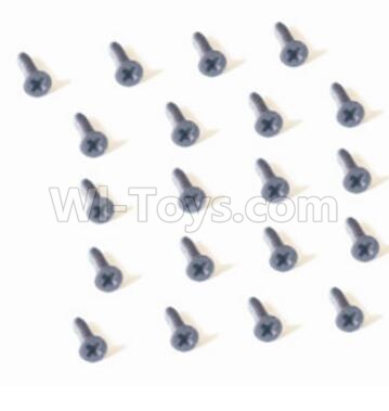 HBX 2138 Fire Runner Screw Countersunk Head Self Tapping Screw-2X6mm(20PCS) 25056,HaiBoXing HBX 2138 RC Car Parts 1/24