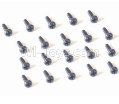 HBX 2138 Fire Runner Screw Pan Head Self Tapping Screw-2X5mm(20PCS) 25060,HaiBoXing HBX 2138 RC Car Parts 1/24
