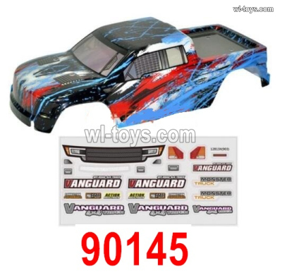 HBX 903A VANGUARD Parts 90132 Body Shell Cover-Blue.HaiBoXing 903A Replacement Accessories.