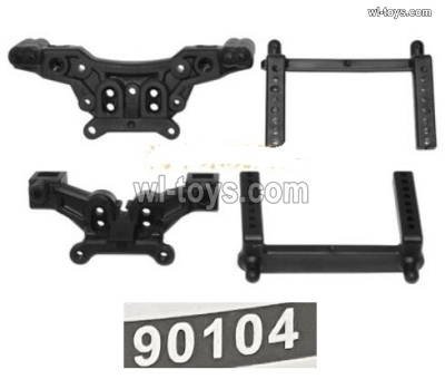 HBX 903A VANGUARD Parts 90104 Front and Rear shock absorber bracket,Body pillar.HaiBoXing 903A Replacement Accessories.
