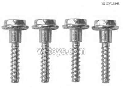 HBX 905A TWISTER Parts wheel fixing screws.Fasten Screws for the Wheels Tires.90131.Total 4pcs.HaiBoXing 905A Replacement Accessories.