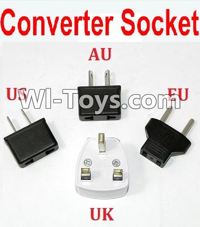 HBX T6 Standard Adapter Universal Converter Socket(You can choose AU,US,EU,UK Version) Parts TS008,HaiBoXing HBX T6 1/6 RC Desert Buggy Parts,hbx T6 Hammerhead Parts