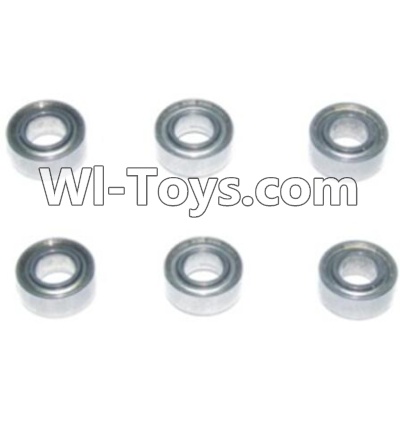 HBX T6 Ball Bearings 8x16x5mm-(6pcs) Parts H036,HaiBoXing HBX T6 1/6 RC Desert Buggy Parts,hbx T6 Hammerhead Parts