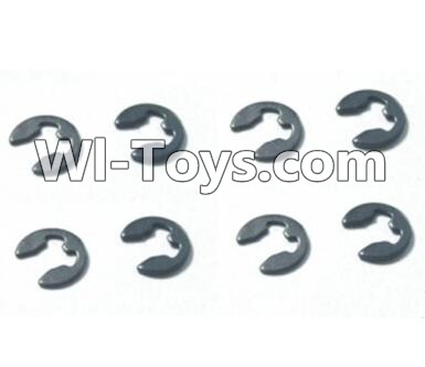 HBX T6 E-Clip-3mm(8pcs) Parts H153,HaiBoXing HBX T6 1/6 RC Desert Buggy Parts,hbx T6 Hammerhead Parts