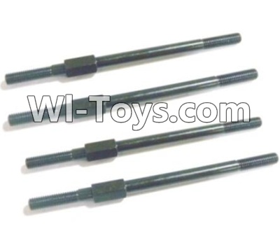 HBX T6 Front and Rear Upper Links(Total 4pcs) Parts TS016,HaiBoXing HBX T6 1/6 RC Desert Buggy Parts,hbx T6 Hammerhead Parts