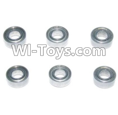 HBX T6 Ball Bearings-6x12x3mm(6pcs) Parts TS066,HaiBoXing HBX T6 1/6 RC Desert Buggy Parts,hbx T6 Hammerhead Parts