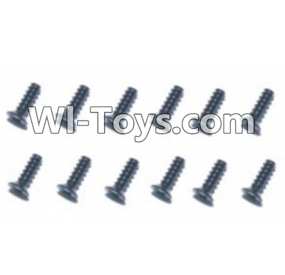 HBX T6 Hex. Recessed Countsunk Screws(FMH03x16mm)-12pcs Parts TS217,HaiBoXing HBX T6 1/6 RC Desert Buggy Parts,hbx T6 Hammerhead Parts