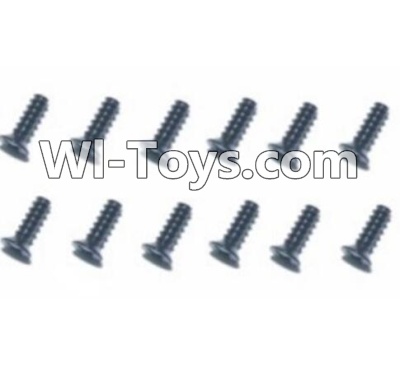 HBX T6 Hex. Recessed Countsunk Screws(FMH04x18mm)-12pcs Parts TS223,HaiBoXing HBX T6 1/6 RC Desert Buggy Parts,hbx T6 Hammerhead Parts