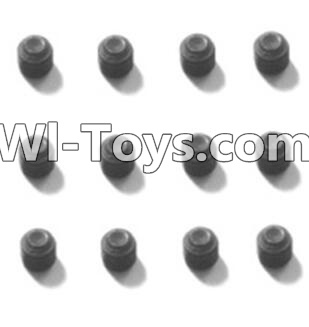 HBX T6 Hex. Recessed Set Screws(M4x8mm)-12pcs Parts TS227,HaiBoXing HBX T6 1/6 RC Desert Buggy Parts,hbx T6 Hammerhead Parts