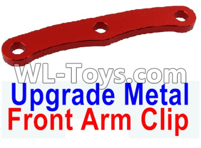 HuanQi 727 Parts-105-01 SLA005 Upgrade Metal front Arm clip-Red,HuanQi 727 Rc Car Spare Parts Replacement Accessories,HQ727 HQ 727 1:10 Scale BRUSHED RC Racing Truck Parts rc off-road car Parts,Truck Car Parts