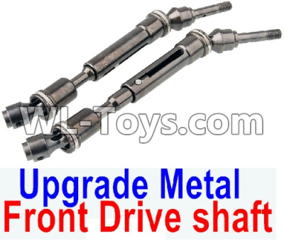 HuanQi 727 Parts-115-02 SLA017 Upgrade Metal Front Drive shaft,Front Metal CVD universal joint,HuanQi 727 Rc Car Spare Parts Replacement Accessories,HQ727 HQ 727 1:10 Scale BRUSHED RC Racing Truck Parts rc off-road car Parts,Truck Car Parts