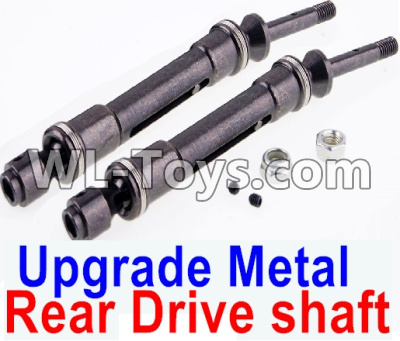 HuanQi 727 Parts-115-03 SLA018 Upgrade Metal Rear Drive shaft,Rear Metal CVD universal joint,HuanQi 727 Rc Car Spare Parts Replacement Accessories,HQ727 HQ 727 1:10 Scale BRUSHED RC Racing Truck Parts rc off-road car Parts,Truck Car Parts