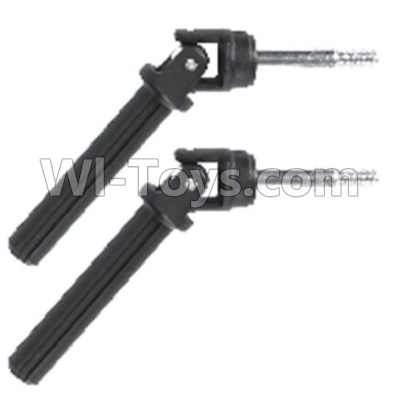 HuanQi 727 Parts-12-01 P2020 Rear wheel drive shaft tube(2 set)-Black,HuanQi 727 Rc Car Spare Parts Replacement Accessories,HQ727 HQ 727 1:10 Scale BRUSHED RC Racing Truck Parts rc off-road car Parts,Truck Car Parts