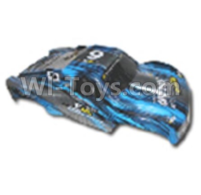 HuanQi 727 Parts-49-03 D2903 D2902 Car canopy,Car Shell-Blue,HuanQi 727 Rc Car Spare Parts Replacement Accessories,HQ727 HQ 727 1:10 Scale BRUSHED RC Racing Truck Parts rc off-road car Parts,Truck Car Parts