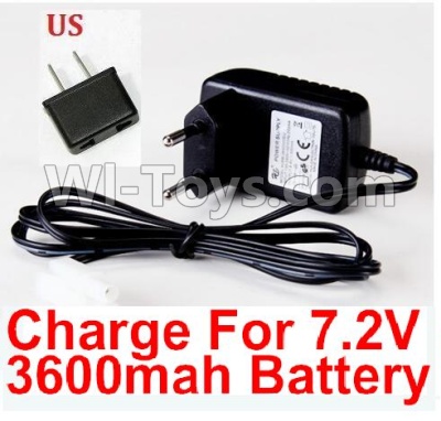 HuanQi 727 Parts-50-03 E9291 8.4v 500mah Charger(USA Version Plug)-For 7.2V 3600MAH Battery,HuanQi 727 Rc Car Spare Parts Replacement Accessories,HQ727 HQ 727 1:10 Scale BRUSHED RC Racing Truck Parts rc off-road car Parts,Truck Car Parts