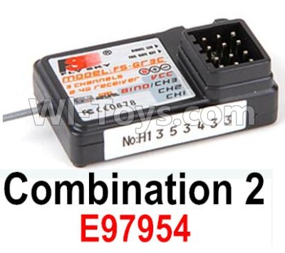 HuanQi 727 Parts-57-03 E9754 2.4G Circuir board,Receiver board,Can only be used for E9755 Transmitter,HuanQi 727 Rc Car Spare Parts Replacement Accessories,HQ727 HQ 727 1:10 Scale BRUSHED RC Racing Truck Parts rc off-road car Parts,Truck Car Parts