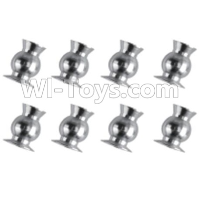 HuanQi 727 Parts-77 M5311 Ball head(8pcs)-5.75x8.2mm,HuanQi 727 Rc Car Spare Parts Replacement Accessories,HQ727 HQ 727 1:10 Scale BRUSHED RC Racing Truck Parts rc off-road car Parts,Truck Car Parts