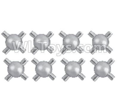 HuanQi 727 Parts-83 M5321 Cross type Universal ball(8pcs),HuanQi 727 Rc Car Spare Parts Replacement Accessories,HQ727 HQ 727 1:10 Scale BRUSHED RC Racing Truck Parts rc off-road car Parts,Truck Car Parts