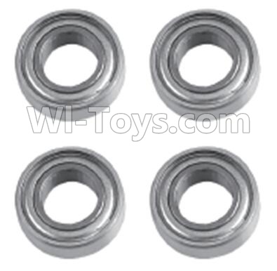 HuanQi 727 Parts-86-03 B5503 Rolling bearings(4pcs)-5x12x4mm,HuanQi 727 Rc Car Spare Parts Replacement Accessories,HQ727 HQ 727 1:10 Scale BRUSHED RC Racing Truck Parts rc off-road car Parts,Truck Car Parts