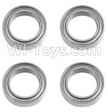 HuanQi 727 Parts-86-05 B55O5 Rolling bearings(4pcs)-10x15x4mm,HuanQi 727 Rc Car Spare Parts Replacement Accessories,HQ727 HQ 727 1:10 Scale BRUSHED RC Racing Truck Parts rc off-road car Parts,Truck Car Parts