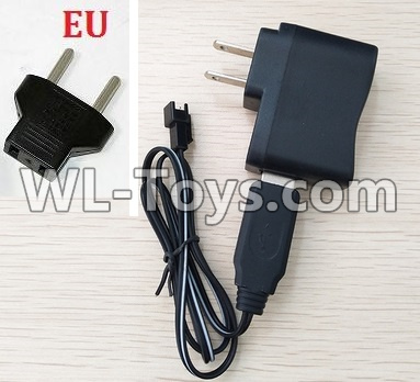 JJRC Q15 Car parts-04-02 USB Charger and convert charger-European Version Plug,JJRC Q15 RC 4WD Rock Crawler Spare parts Accessories,JJRC Q15 1:14 4WD High Speed Buggy Parts