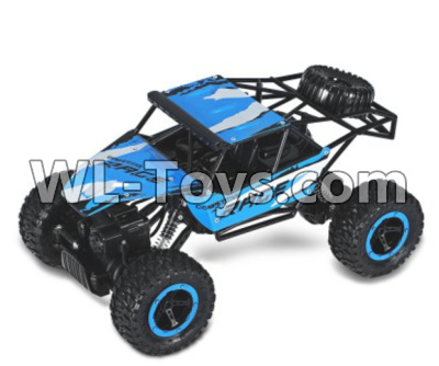 JJRC Q15 Car parts-10 BNF-Blue(Only the Whole Car,No Battery,No Charger,No Transmitter),JJRC Q15 RC 4WD Rock Crawler Spare parts Accessories,JJRC Q15 1:14 4WD High Speed Buggy Parts