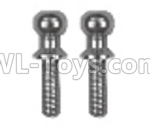 JJRC Q35 Parts-13 Ball hed screw(2pcs)φinner-1.5Xouter-3.5X2mm,JJRC Q35 RC Car Spare parts Accessories,JJRC Q35 RC Trcuck Parts