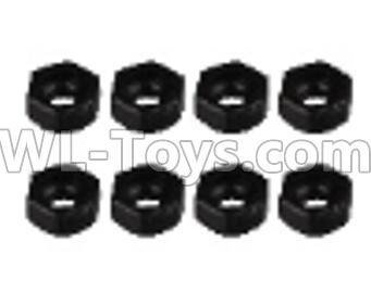JJRC Q35 Parts-20 Official Plastic Combination device, six angle wheel seat(8pcs),JJRC Q35 RC Car Spare parts Accessories,JJRC Q35 RC Trcuck Parts