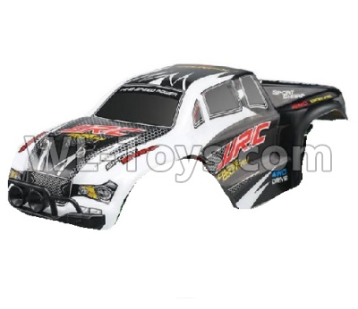 JJRC Q35 Parts-31-02 Q35 Car shell-White&Gray(For Q35),JJRC Q35 RC Car Spare parts Accessories,JJRC Q35 RC Trcuck Parts