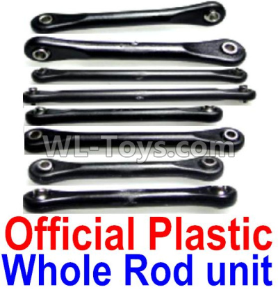 JJRC Q39 Whole Official Plastic Rod unit(Total 8pcs)-(Include the 21-03 21-05 21-06 21-09 Rod),JJRC Q39 Parts,JJRC Q39 highlander Parts