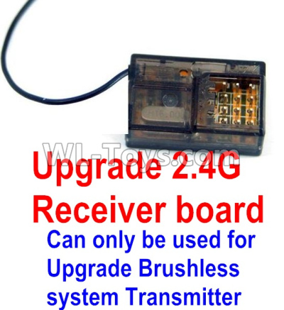 JJRC Q39 Receiver Upgrade 2.4G Receiver board(Can only be used for Upgrade Brushless set,You must buy the upgrade Transmitter together to use for Upgrade Brushless set),JJRC Q39 RC Car Parts,FY-03 RC Truck Spare parts Accessories,1:12 4WD